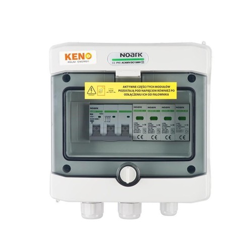 Rozdzielnica przyłączeniowa AC KENO z ogranicznikiem przepieć typ 2, 25A 3-F - 1660282