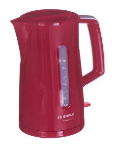 Czajnik elektryczny BOSCH TWK 3A014 (2400W 1.7l; kolor czerwony)