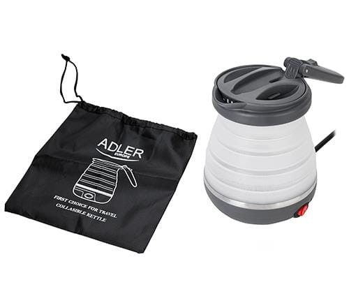 Czajnik elektryczny Adler AD 1279 (750W 0.6l; kolor biały) - 701976