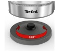 TEFAL | Czajnik | KI740B30 | Elektryczny | 2200 W | 1,7 l | Szkło | Podstawa obrotowa 360° | Szary - 1881365