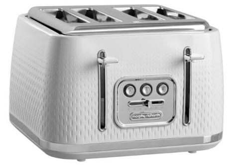 Toster Morphy Richards Verve biały 4 kromki - 2024544