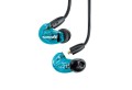 Shure SE215DYBL+UNI-EFS - Słuchawki douszne AONIC215 z pojedynczym przetwornikiem i kablem 3.5mm (niebieskie) - 2025700