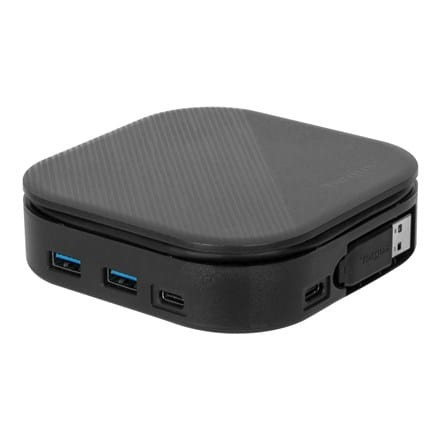 Targus Universal DisplayLink USB-C Podróżna stacja dokująca z dwoma monitorami, 80 W | Ilość portów HDMI 2 | Ethernet LAN - 2030263