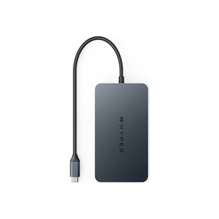 Podróżna stacja dokująca HyperDrive Dual HDMI 10 w 1 do MacBooka M1 | Porty Ethernet LAN (RJ-45) 1 | Ilość portów HDMI 2 - 2030270
