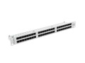 Patch panel Lanberg PPU6-1048-S 48 port 1U kat.6 szary - 1398036