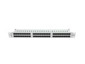 Patch panel Lanberg PPU6-1048-S 48 port 1U kat.6 szary - 1398037