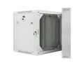 Szafa instalacyjna Rack dwusekcyjna wisząca 19" 12U 600x600 szara Lanberg (flat pack) - 695024