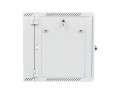 Szafa instalacyjna Rack dwusekcyjna wisząca 19" 12U 600x600 szara Lanberg (flat pack) - 1398996