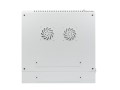 Szafa instalacyjna Rack dwusekcyjna wisząca 19" 12U 600x600 szara Lanberg (flat pack) - 1398997