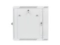 Szafa instalacyjna Rack dwusekcyjna wisząca 19" 12U 600x600 szara Lanberg (flat pack) - 1398998