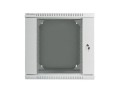 Szafa instalacyjna Rack dwusekcyjna wisząca 19" 12U 600x600 szara Lanberg (flat pack) - 1398999
