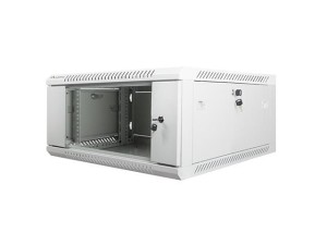 Szafa Rack Lanberg  WF01-6604-10S (4U; 280mm / 600mm / 600 mm; wisząca; Szklane; 19''; kolor szary)