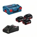 BOSCH Zestaw zasilający 18V Li-on 3x5,0Ah + ład. - 2031413