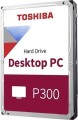 Dysk Toshiba P300 HDWD240UZSVA 4TB 3,5" 5400 128MB SATA III BULK - 725595