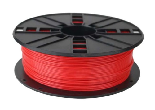 GEMBIRD FILAMENT PLA 1.75MM, 1KG, KOLOR CZERWONY - 1208501