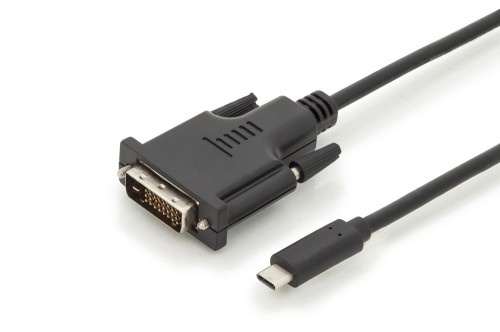 Kabel adapter DIGITUS USB 3.1 Typ USB C/DVI-D (24+1) 1080p 60Hz M/M 2m - 2002766