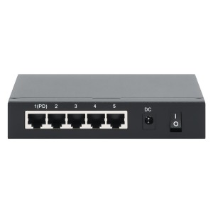 Switch niezarządzalny Intellinet 5x 10/100/1000 Mbps w tym 1x port PoE+ Passthrough 26W/68W Desktop