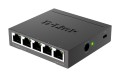 Switch niezarządzalny D-Link 5-portowy DGS-105 Metal Box 10/100/1000Gigabit - 2003185