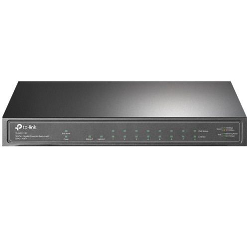 Switch niezarządzalny TP-Link TL-SG1210P 8x10/100/1000 PoE+ 1x10/100/1000 1xSFP - 1889978