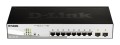 D-link-10-port 10/100/1000 Gigabit PoE Smart Switch - 1889802
