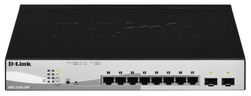 D-link-10-port 10/100/1000 Gigabit PoE Smart Switch - 1889802