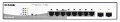 D-link-10-port 10/100/1000 Gigabit PoE Smart Switch - 1305643