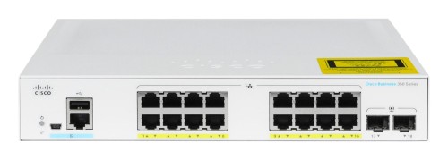 CBS350 Managed 16-port GE, Full PoE, 2x1G SFP - 1889869
