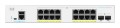 CBS350 Managed 16-port GE, Full PoE, 2x1G SFP - 1889862