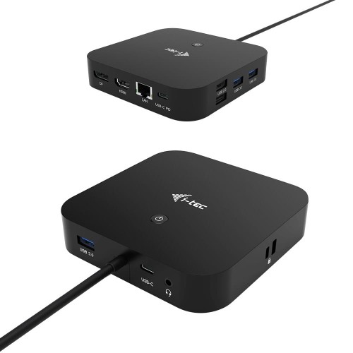 I-TEC USB-C Dual Display MST DS 1xDP 1xHDMI 1xGLAN 3xUSB 3.0 2x USB 2.0 1xUSB-C-Datei 1xAudio/Mic Jack 1x100W USB-C PD - 1890762