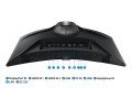 Monitor Samsung 27" Odyssey G6 (LS27BG650EUXEN) 2xHDMI DP WiFi BT USB głośniki - 1459002