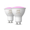 Philips Hue WCA 5.7W GU10, opakowanie 2szt. Philips Hue Hue WCA 5.7W GU10, opakowanie 2szt. Światła białe i kolorowe Bluetooth i Zigbee - 1984302