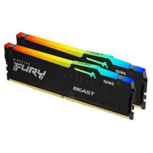 Kingston FURY DDR5 32GB (2x16GB) 5200MHz CL36 Beast Black RGB EXPO