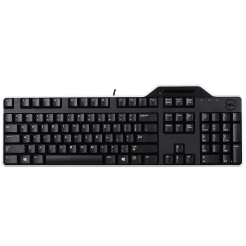 Klawiatura Dell KB-813 Smartcard Reader USB Keyboard Black - 1341665