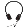 Słuchawki z mikrofonem Jabra Evolve 20 Stereo UC Leatherette przewodowe - 2007537