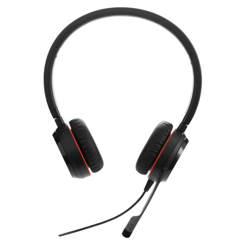 Słuchawki z mikrofonem Jabra Evolve 20 Stereo UC Leatherette przewodowe - 2007537