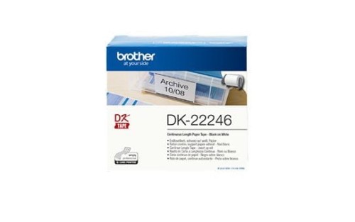 BROTHER DK22246 Brother etykiety Length free Paper 103mm x 30.48m - 2032068