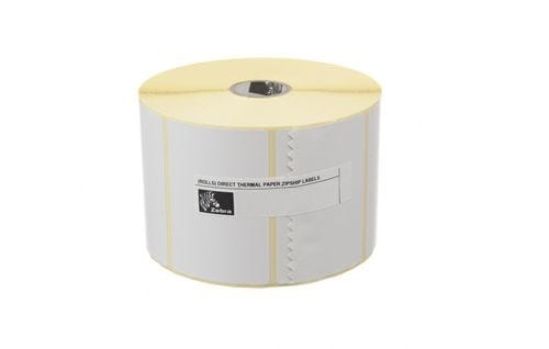 Label, Polyester, 51x32mm; Thermal Transfer, Z-ULTIMATE 3000T WHITE, Coated, Permanent Adhesive, 25mm Core - 2032070