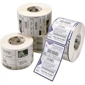 Label, Polyester, 51x13mm; Thermal Transfer, Z-Ultimate 3000T White, Permanent Adhesive, 76mm Core - 2032071