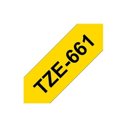 BROTHER TZE661 Taśma Brother 36mm BLACK ON YELLOW - 2032088