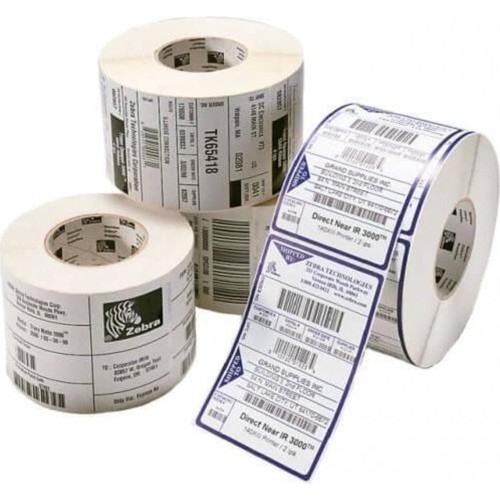 Label, Paper, 102x127mm; Direct Thermal, Z-PERFORM 1000D, Uncoated, Permanent Adhesive, 76mm Core - 2032096