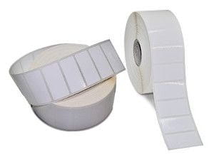 LABEL, POLYETHYLENE, 102X76MM; THERMAL TRANSFER, POLYE 3100T GLOSS, PERMANENT ADHESIVE, 25MM CORE - 2032097
