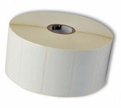 Label, Polyester, 57x83mm; Thermal Transfer, Z-ULTIMATE 3000T WHITE, Coated, Permanent Adhesive, 25mm Core - 2032109