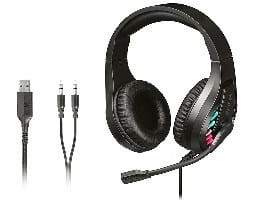 Słuchawki A4TECH Bloody G230p USB+AUX3.5-4P Black - 2033342