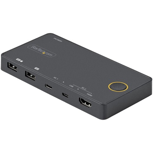 2 PORT HYBRID USB-C KVM SWITCH/KVM SWITCH - 4K 60HZ HDMI 2.0 - 2033774