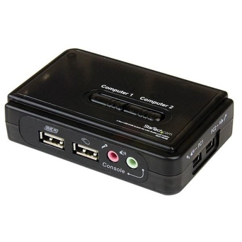 2 PORT USB KVM SWITCH W/ AUDIO/IN - 2033782