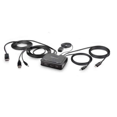 C2-D46-UAC-CBL-KVM/2-PORT HYBRID CABLE KVM SWITCH - 2033789