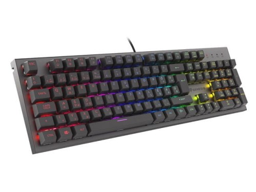 KLAWIATURA DLA GRACZY GENESIS THOR 303 HU PODŚWIETLENIE RGB MECHANICZNA RED CZARNA SWITCH HOT SWAP - 2034807