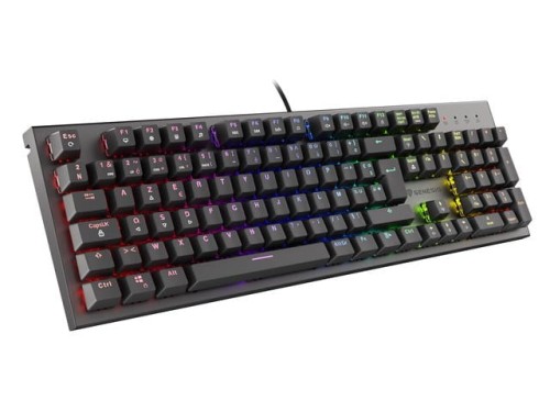 KLAWIATURA DLA GRACZY GENESIS THOR 300 RGB FR PODŚWIETLENIE MECHANICZNA RED SWITCH - 2034815