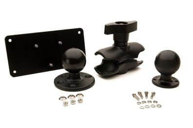 RAM MOUNT KIT, PLATE BASE, SHORT ARM, 5 inches (128mm), BALL FOR VEHICLE DOCK REAR - 2036183