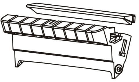 KIT,FRONT BEZEL DISPENSER (DT) - 2036262